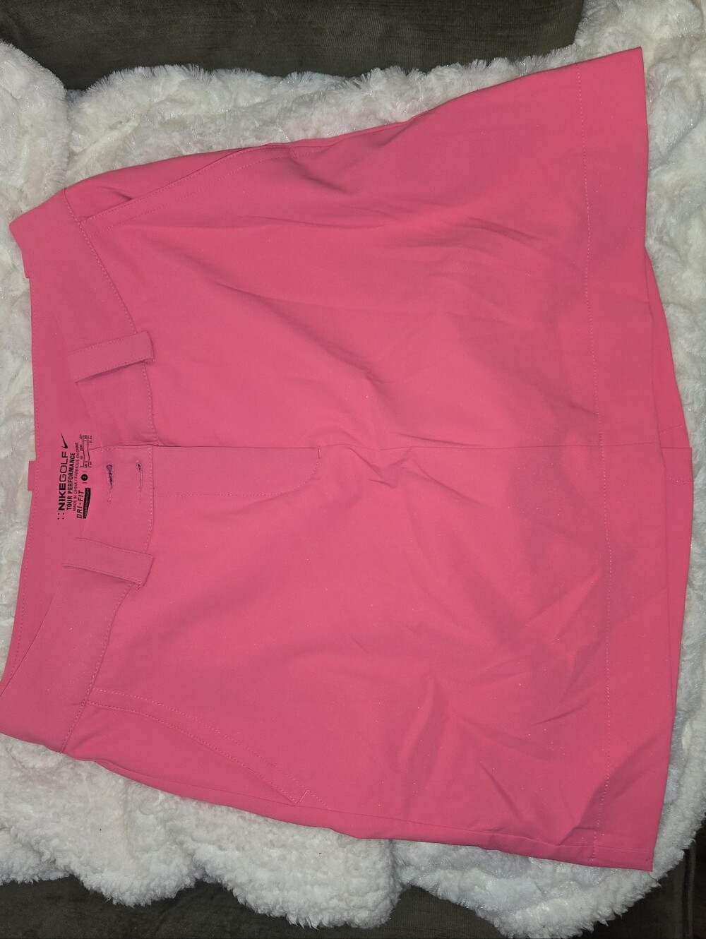 Nike Pink Dri-FIT Golf Shorts